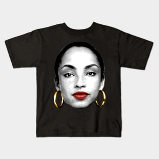 Sade Black White Kids T-Shirt